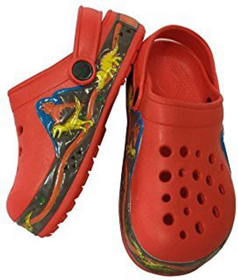 

IndusBay Boys Sling Back Clogs(Red