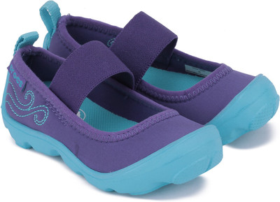 

Crocs Girls Strap Ballerinas(Purple, Ultraviolet/electric blue