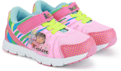 

Dora Boys Slip on Running Shoes(Red, Pink