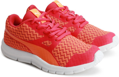 

Puma Boys & Girls Lace Walking Shoes(Orange, Orange clown fish-puma black