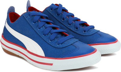 

Puma Boys & Girls Lace Sneakers(Blue, True blue-barbados cherry