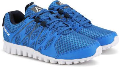 

REEBOK Boys Lace Running Shoes(Blue, Blue/navy/pewter