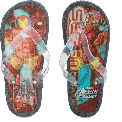 

CUSTOMER BRAND Boys Slip On Slipper Flip Flop(Multicolor, Red