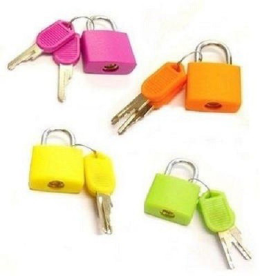 

evershinegifts Small padlock with key Padlock(Multicolor)