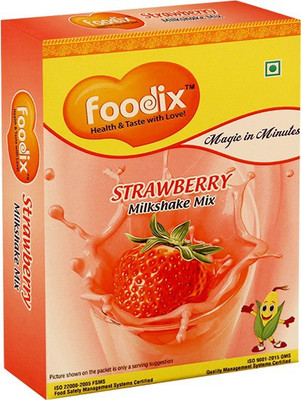 

Foodix Strawberry Milkshake Mix -100g (Pack of 2) 100 g(Pack of 2)