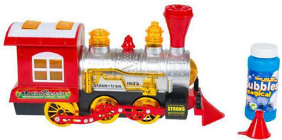 

K Dudes Smart Bubble Engine Toy with Music, Lights, Real Bubble Action KJHY-546(Multicolor)