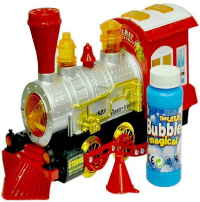 

K Dudes Smart Bubble Engine Toy with Music, Lights, Real Bubble Action KJHY-553(Multicolor)