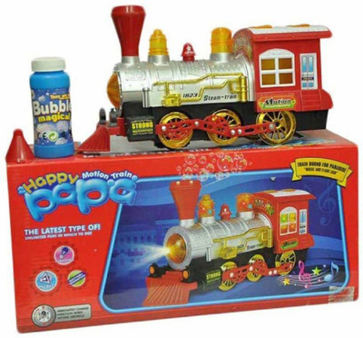 

K Dudes Smart Bubble Engine Toy with Music, Lights, Real Bubble Action KJHY-548(Multicolor)