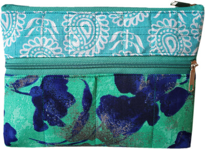 

auk Women's Multicolor Attractive Hand Purse Cosmetic Bag(Multicolor)