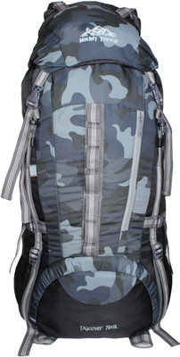 

Mount Track Discover Trekking & Hiking/ Camping Backpack 75 Ltrs with Rain Cover Rucksack Rucksack - 75(Multicolor)