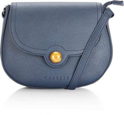 

Caprese Women Casual Blue PU Sling Bag