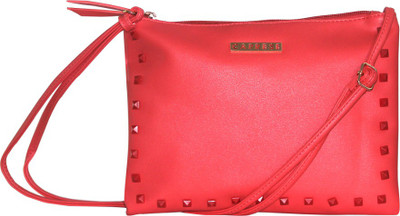 

Caprese Women Casual Red PU Sling Bag