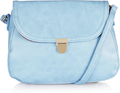 

Caprese Women Casual Blue PU Sling Bag