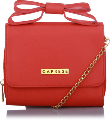 

Caprese Women Casual, Formal Red PU Sling Bag
