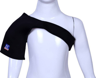 

BUY INDIAN MADE SUPPORT Shoulder Support (Free Size, Black)