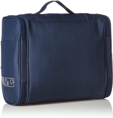

Kuber Industries Fabric 48 cms Blue Shaving Kit (KS163) Travel Toiletry Kit(Blue)
