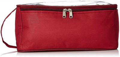

Kuber Industries Rexine Maroon Shoe Bag (KITSHAV011) Travel Toiletry Kit(Maroon)