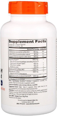 

Now Foods Doctor's Best, Glucosamine Chondroitin MSM + Hyaluronic Acid, 150 Capsules(150 No)