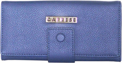 

Caprese Women Casual Blue Artificial Leather Wallet(12 Card Slots)