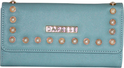 

Caprese Women Casual Blue Artificial Leather Wallet(12 Card Slots)