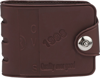 

Peacock Mundkar Boys Brown Artificial Leather Wallet(8 Card Slots)