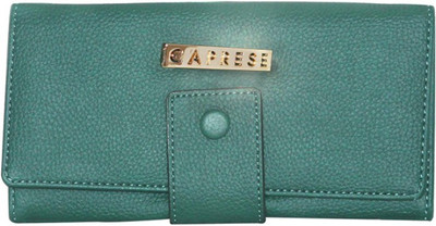 

Caprese Women Casual Green Artificial Leather Wallet(12 Card Slots), Emerald