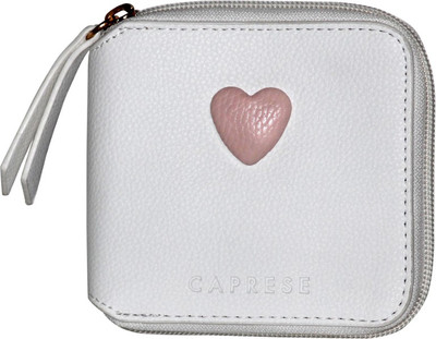 

Caprese Women Casual White Artificial Leather Wallet(12 Card Slots)