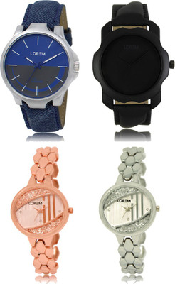 

LOREM FZ 22_24 _ 222_223 Combo Watches With Unique & Fancy Look Attractive Watch - For Men & Women