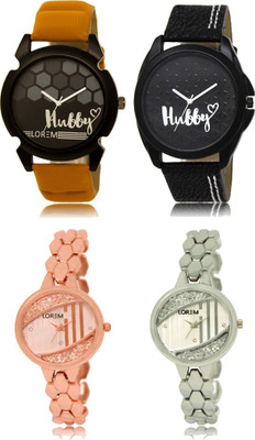 

LOREM FZ 31_32 _ 222_223 Combo Watches With Unique & Fancy Look Attractive Watch - For Men & Women