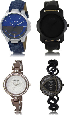 

LOREM FZ 22_24 _ 236_237 Combo Watches With Unique & Fancy Look Attractive Watch - For Men & Women