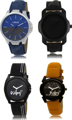 

LOREM FZ 22_24 _ 234_235 Combo Watches With Unique & Fancy Look Attractive Watch - For Men