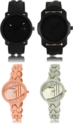 

LOREM FZ 21_22 _ 222_223 Combo Watches With Unique & Fancy Look Attractive Watch - For Men & Women