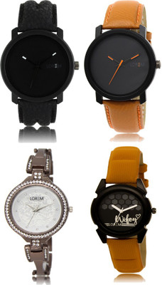 

LOREM FZ 20_21 _ 235_236 Combo Watches With Unique & Fancy Look Attractive Watch - For Men & Women