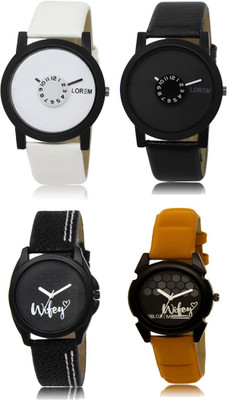 

LOREM FZ 25_26 _ 234_235 Combo Watches With Unique & Fancy Look Attractive Watch - For Men & Women