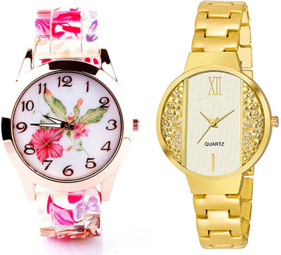 

Kitcone Analog Multi Colour Dial Stainless Steel Watch - For Women