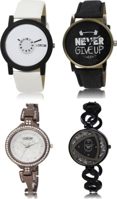 

LOREM FZ 26_27 _ 236_237 Combo Watches With Unique & Fancy Look Attractive Watch - For Men & Women