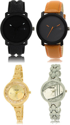 

LOREM FZ 20_21 _ 223_224 Combo Watches With Unique & Fancy Look Attractive Watch - For Men & Women