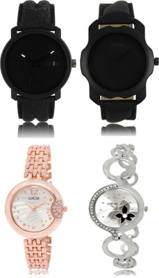 

LOREM FZ 21_22 _ 228_231 Combo Watches With Unique & Fancy Look Attractive Watch - For Men & Women