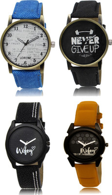 

LOREM FZ 27_28 _ 234_235 Combo Watches With Unique & Fancy Look Attractive Watch - For Men & Women