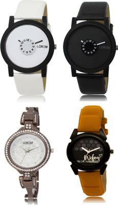 

LOREM FZ 25_26 _ 235_236 Combo Watches With Unique & Fancy Look Attractive Watch - For Men & Women