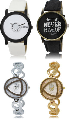 

LOREM FZ 26_27 _ 239_240 Combo Watches With Unique & Fancy Look Attractive Watch - For Men & Women
