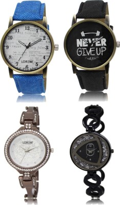 

LOREM FZ 27_28 _ 236_237 Combo Watches With Unique & Fancy Look Attractive Watch - For Men & Women