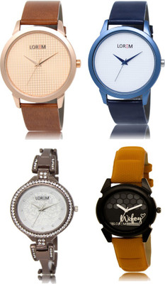

LOREM FZ 33_34 _ 235_236 Combo Watches With Unique & Fancy Look Attractive Watch - For Men & Women