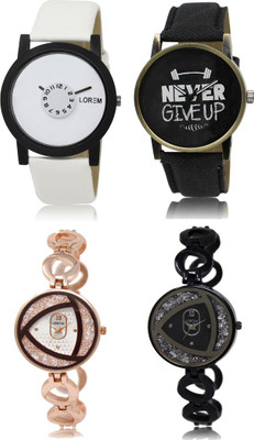 

LOREM FZ 26_27 _ 237_238 Combo Watches With Unique & Fancy Look Attractive Watch - For Men & Women