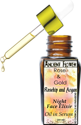 

Ancient Flower Rose and Gold - Rosehip and Argan Night Face Elixir - Oil in Serum(10 ml)