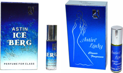 

Astin Ice Berg and Blue Lady UAE Edition Perfume - 12 ml(For Men & Women)
