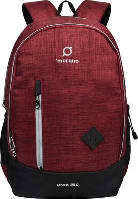 

Murano Unix Casual 28 L Backpack(Maroon)