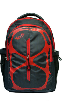 

Sanstar POGODGR 32 L Laptop Backpack(Multicolor), Black;deep grey;red