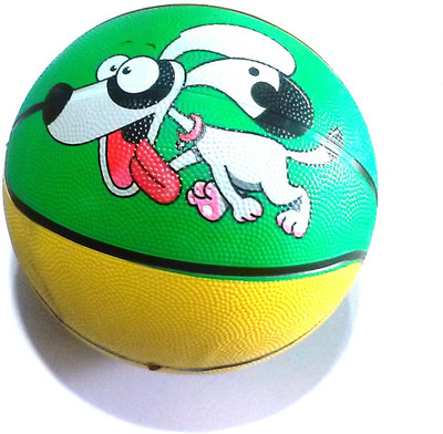 

MK Champion Rubber Molded Basketball  No. Size 18x18 cm Basketball - Size: (Pack of 1, Multicolor