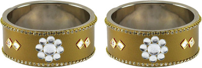 Vidhya Kangan Brass Bangle(Pack of 2)